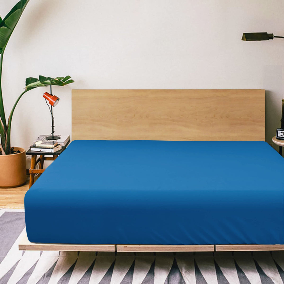 Flxxie Fitted Sheet Full - Bottom Sheet - Microfiber Deep Pocket Up To 15Inch Full Size Fitted Sheet - Soft And Wrinkle, Fade, S