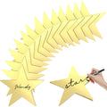 Gold Star Cutouts Double Printed Paper Stars Decoration for Wedding Party Movie Night Party Supplies, 11 Inches (120 Pieces)