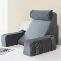Enitya Reading Pillow For Sitting In Bed Adult, Back Pillow For Bed Sitting Up, Reading & Bed Rest Pillows For Watching Tv/Readi