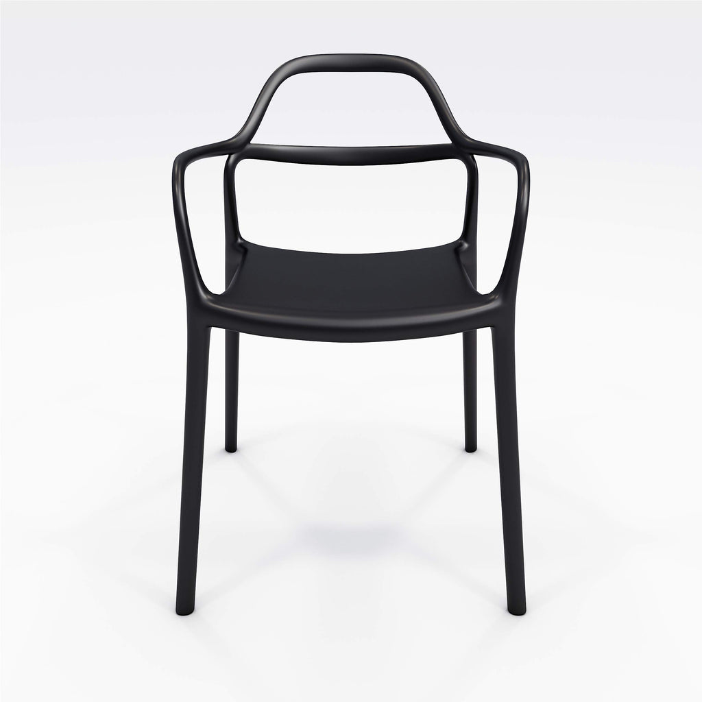 Olio Designs Dali Indoor/Outdoor Chair, Black