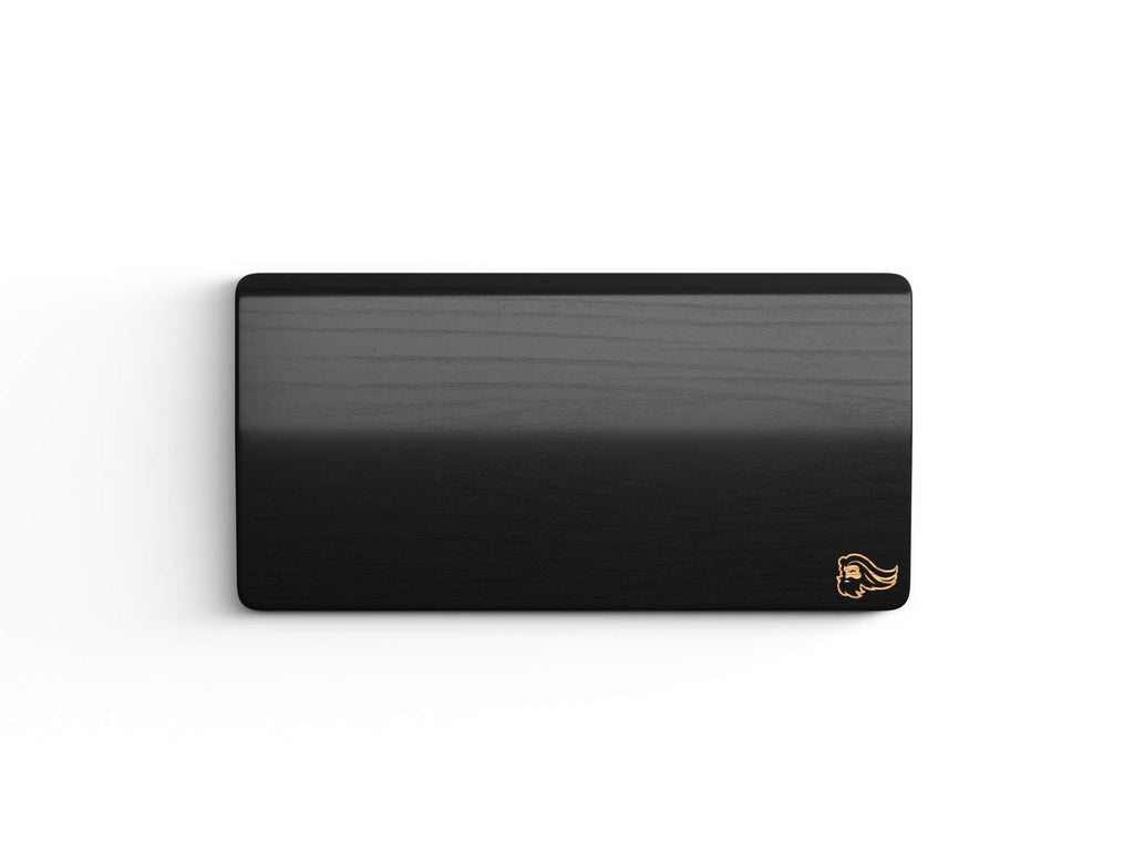 Glorious Gaming Wooden Mouse Wrist Rest - Onyx/Black - For Gaming Mice, Wood Ergonomic Palm Rest| 8X4X0.75 Inches/19Mm Thick (Gv