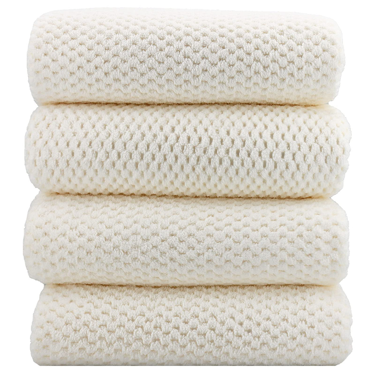 YTYC Towels,29x59 Inches Extra Large Bath Towels for Bathroom Super Soft Quick Dry Light Weight Waffle Microfiber Shower Towels 