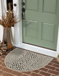 Unique Loom Jill Zarin Jill Zarin Outdoor Collection Area Rug - Cape Town (2 7 x 4 1 Hearth Black/Ivory)