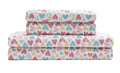 Mallary By Matthew Kids Super Soft-Soft 100% Microfiber Print Sheet, Watercolor Hearts Print, Full