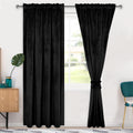 Hiasan Olive Green Velvet Curtains 90 Inch Blackout Rod Pocket Thermal Insulated Soft Curtains Room Darkening Window Drapes With
