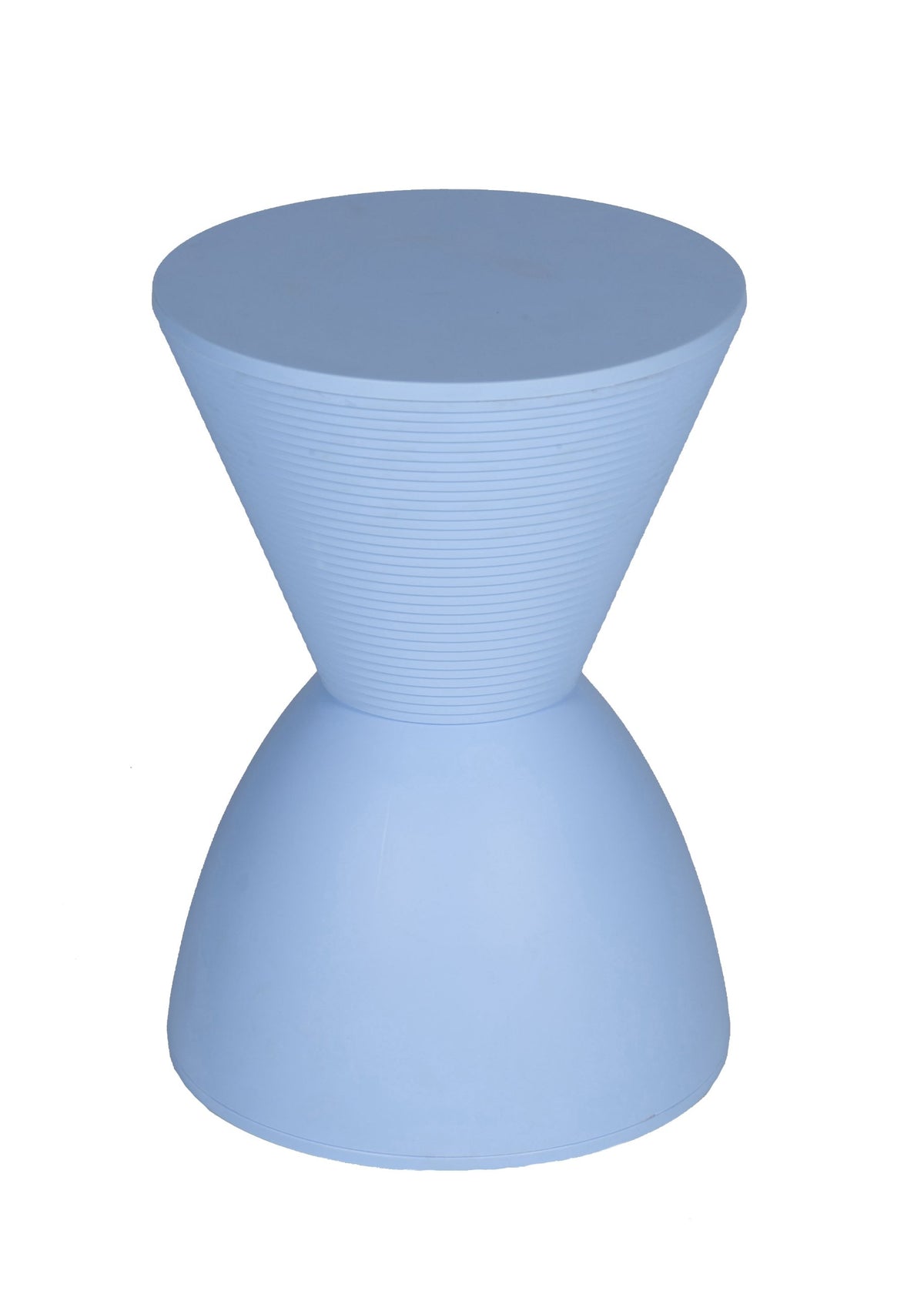 Pangea Home Bongo Side Table, Blue