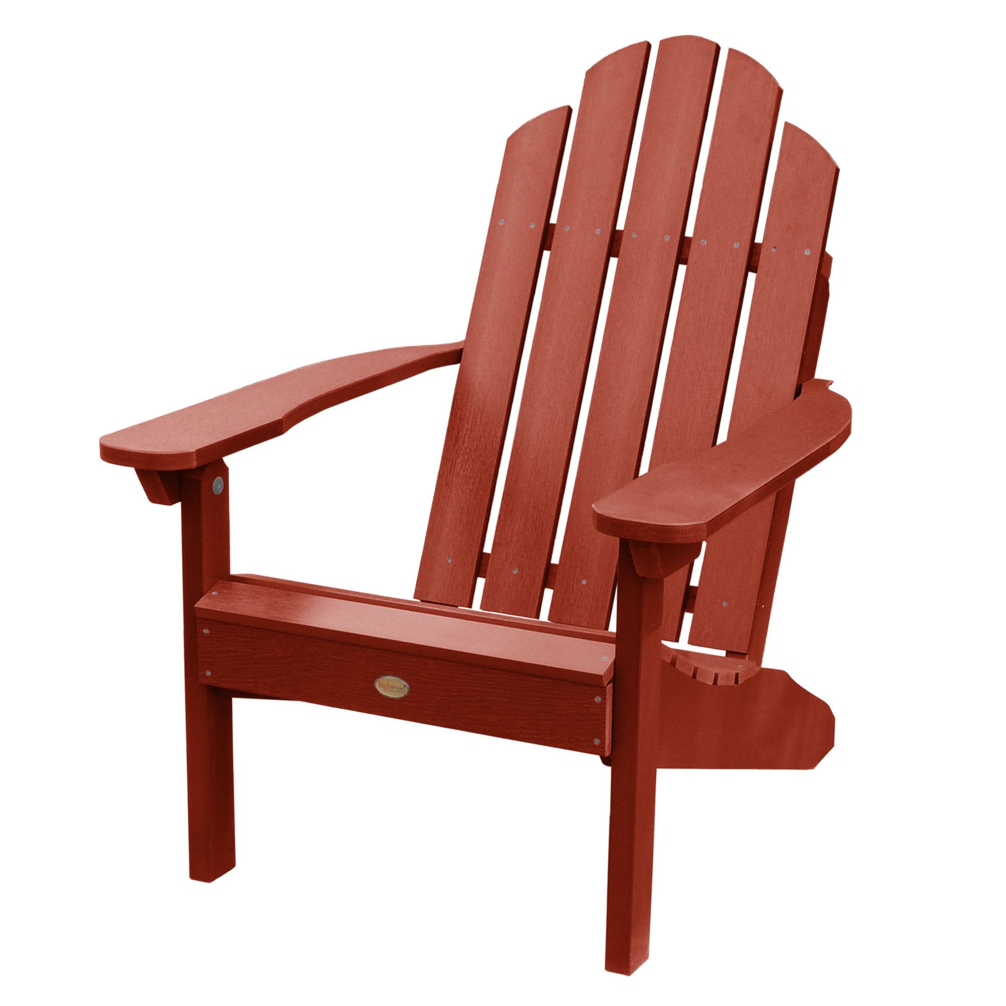 Highwood Classic Westport Adirondack Chair, Rustic Red