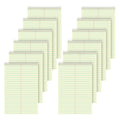 Tops(R) Steno Books, 6In. X 9In., Gregg Ruled, 80 Pages, Green Tint