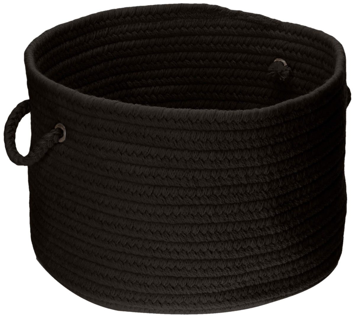 Colonial Mills Wl05 18 By 18 By 12-Inch Bristol Storage Basket, Black