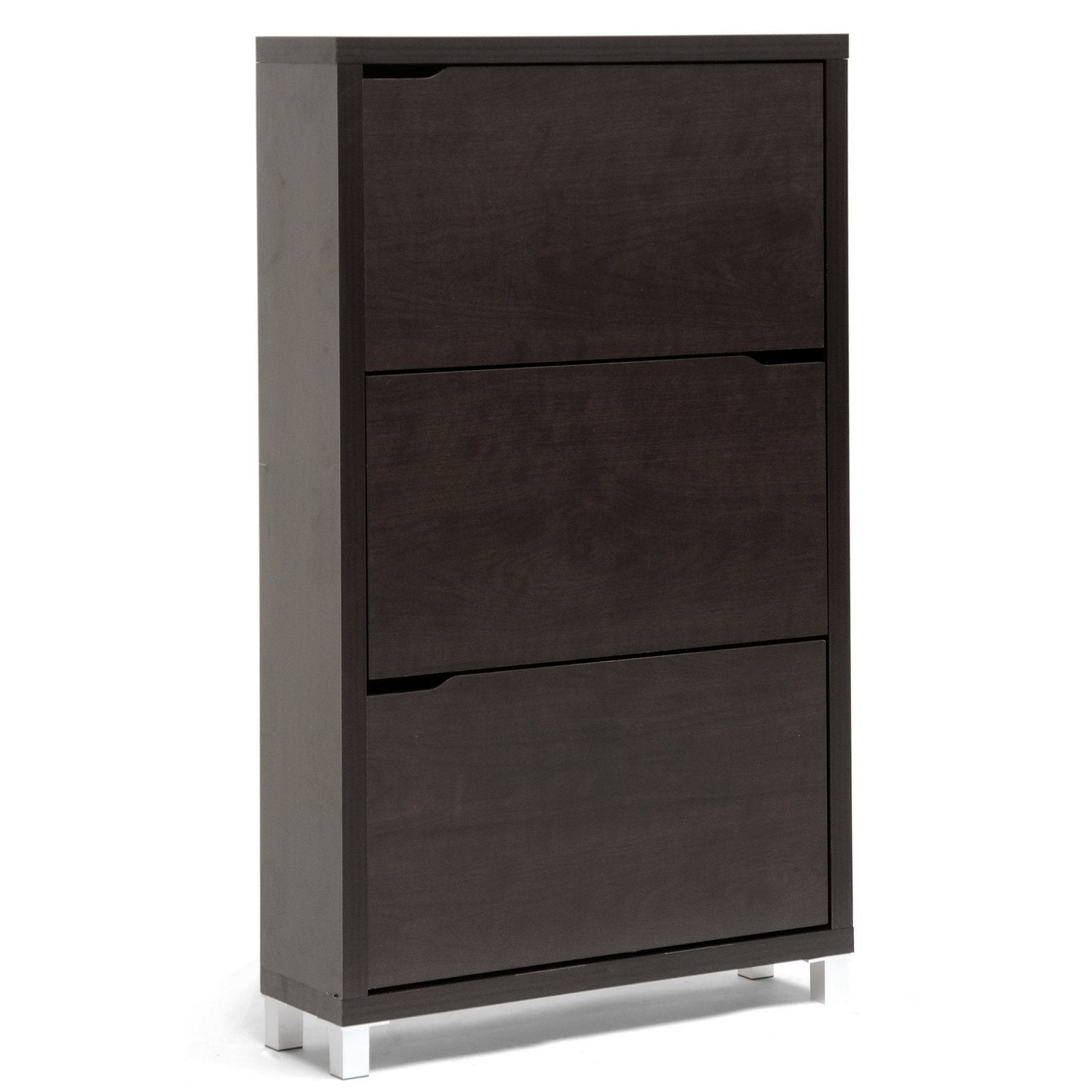 Baxton Studio Simms Modern Shoe Cabinet - Thumbnail 5