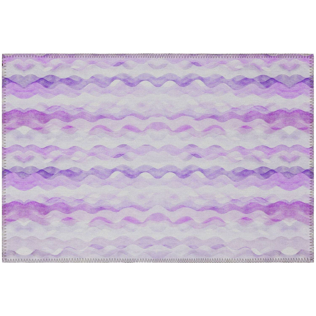 Seabreeze Sz16 Purple Coastal Rug Rectangle 3' X 5'