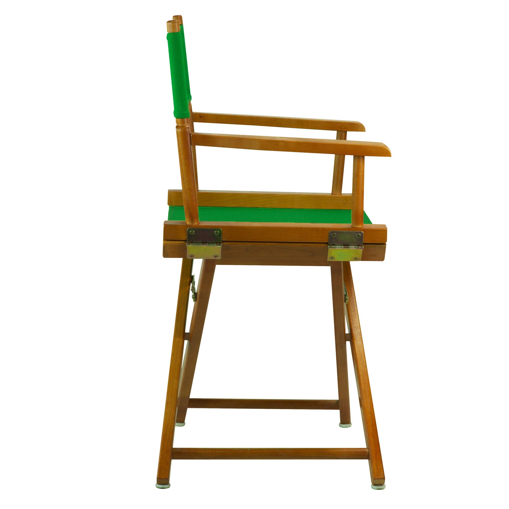 Casual Home Director'S Chair ,Honey Oak Frame/Green Canvas,18" - Classic Height