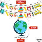 Katchon, Back To School Decorations - Large, 10 Feet, No Diy | Back To School Banner, Teacher Appreciation Banner | Back To Scho