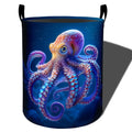 Bidesk Octopus Waterproof Laundry Basket with Handles 19.7x15.7 Inch