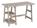 Convenience Concepts Designs2Go Trestle Desk with Shelves, 47, Sandstone