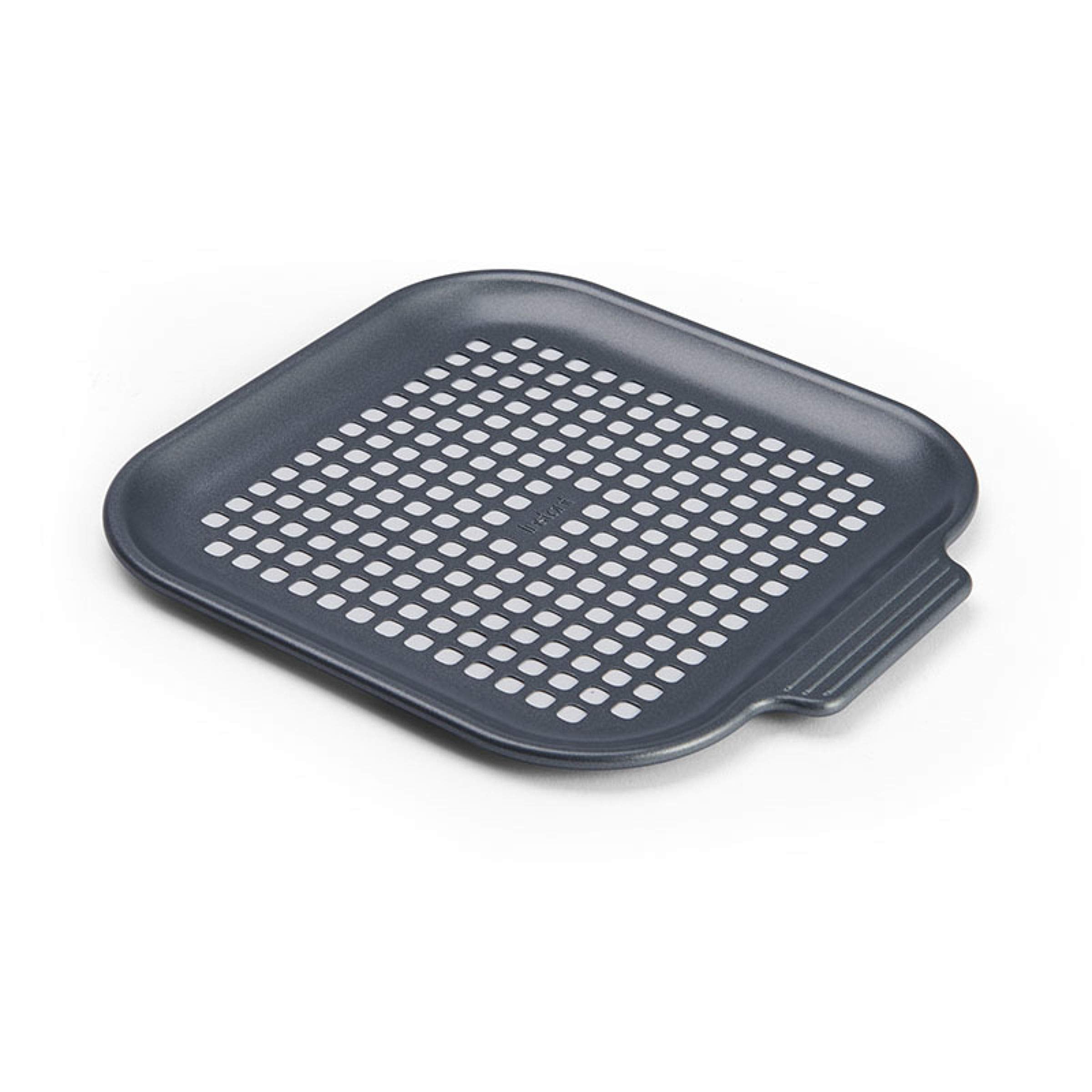 Instant Vortex Official Nonstick Perforated Pizza Pan, gray