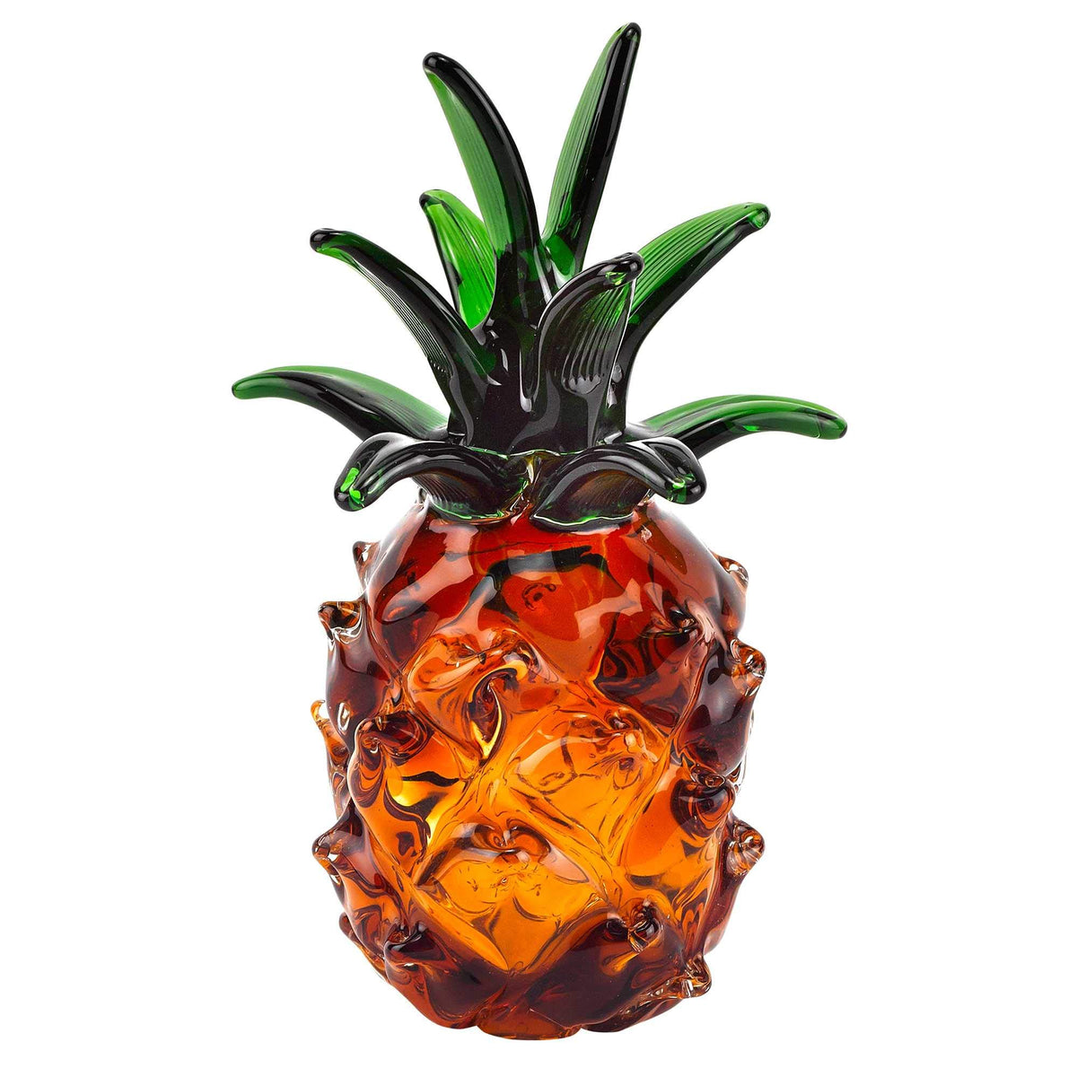 10' Mouth Blown Pineapple Art Glass