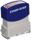 Stamp-Ever Pre-Inked Message Stamp, Confidential, Stamp Impression Size: 9/16 X 1-11/16 Inches, Red (5944)