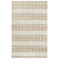 Rizzy Home Alora Decor Sun 7'6" X 9'6" Geometric/Stripe Beige/Tan Woven Area Rug
