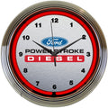 Neonetics 8FRDPS Ford Power Stroke Diesel Neon Clock