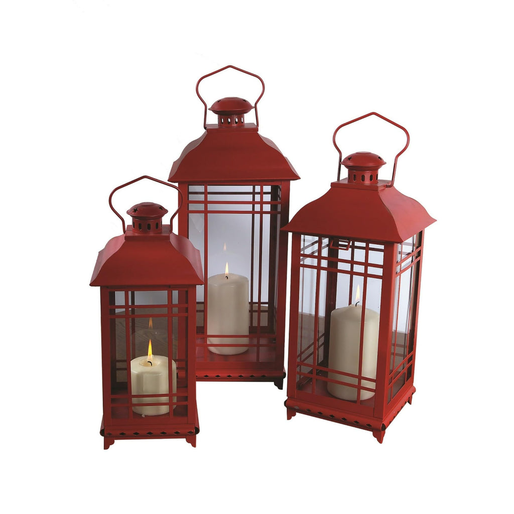 Metal Lantern (Set Of 3)
