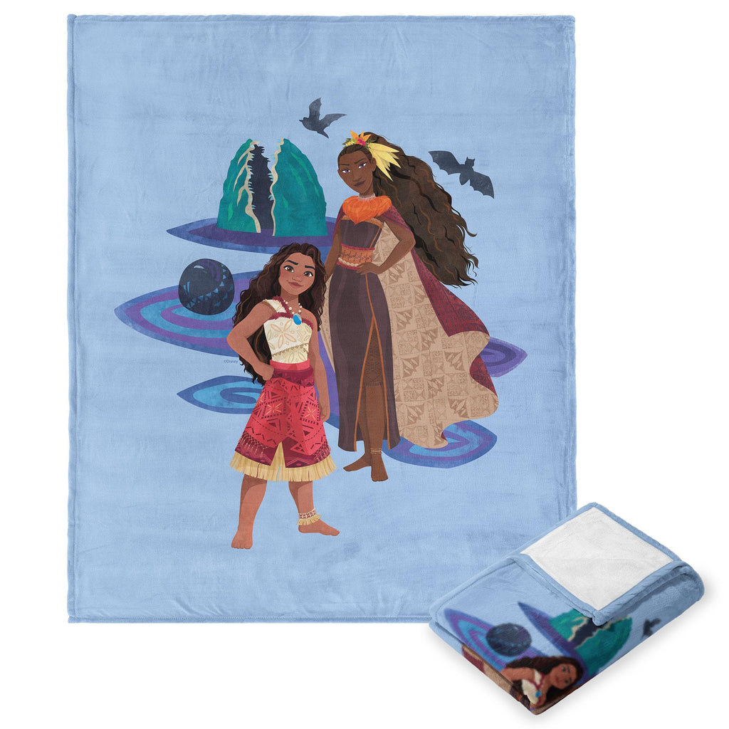 Disney Moana 2 Powerful Stance Silk Touch Throw Blanket 50X60 Inches