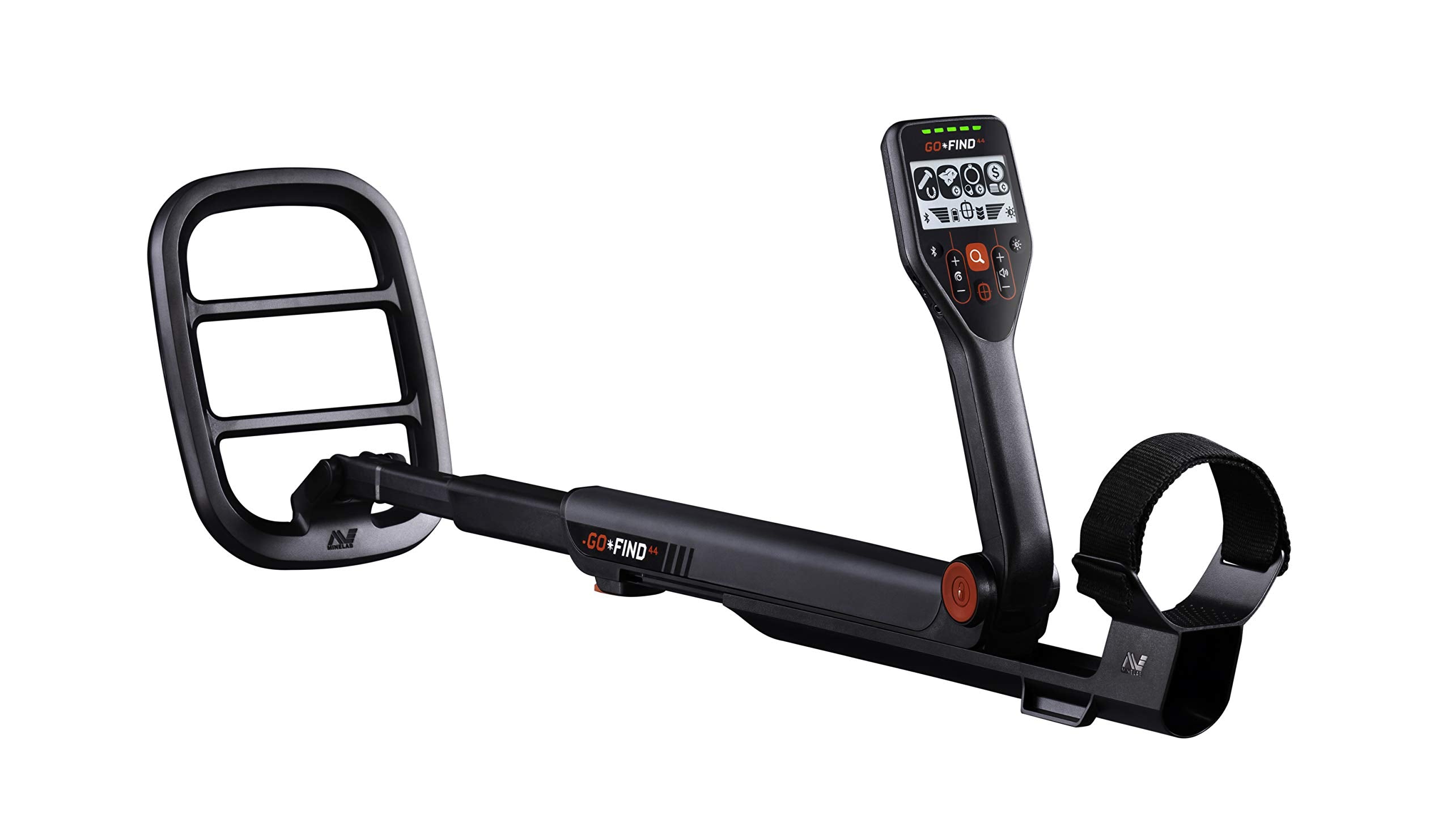 Minelab Go-Find 44 High-Power Ultra-Light Metal Detector For Adults With 10' Waterproof Coil