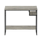 Furinno Moretti Lifestyle Study Desk, 35 Inches, French Oak Grey
