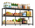 Yuyetuyo 3 Tier Wire Shelving Unit, 46 Inch Long Metal Storage Rack