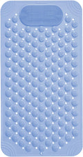 pravyta Bathtub Mat NonSlip Shower Mat with Drain Holes Suction Cups Quick Drying Easy Cleaning Feet Massage Bath Mat for Tub &