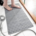 GLOWICK NonSlip Shower Bath Mat with Suction Cup Healing & Exfoliation Bathroom Mats for Walk in Showers  40 x 70 CM (1Pcs)