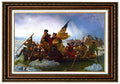 ELITEART- Washington Crossing the Delaware By Emanuel Gottlieb Leutze Oil Painting Reproduction Giclee Wall Art Canvas Prints-Fr