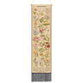 Geetery Vintage Floral Vertical Tapestry Wall Hanging Long Narrow Wall Fabric Flower Hanging Reference Illustrative Botanical Ta