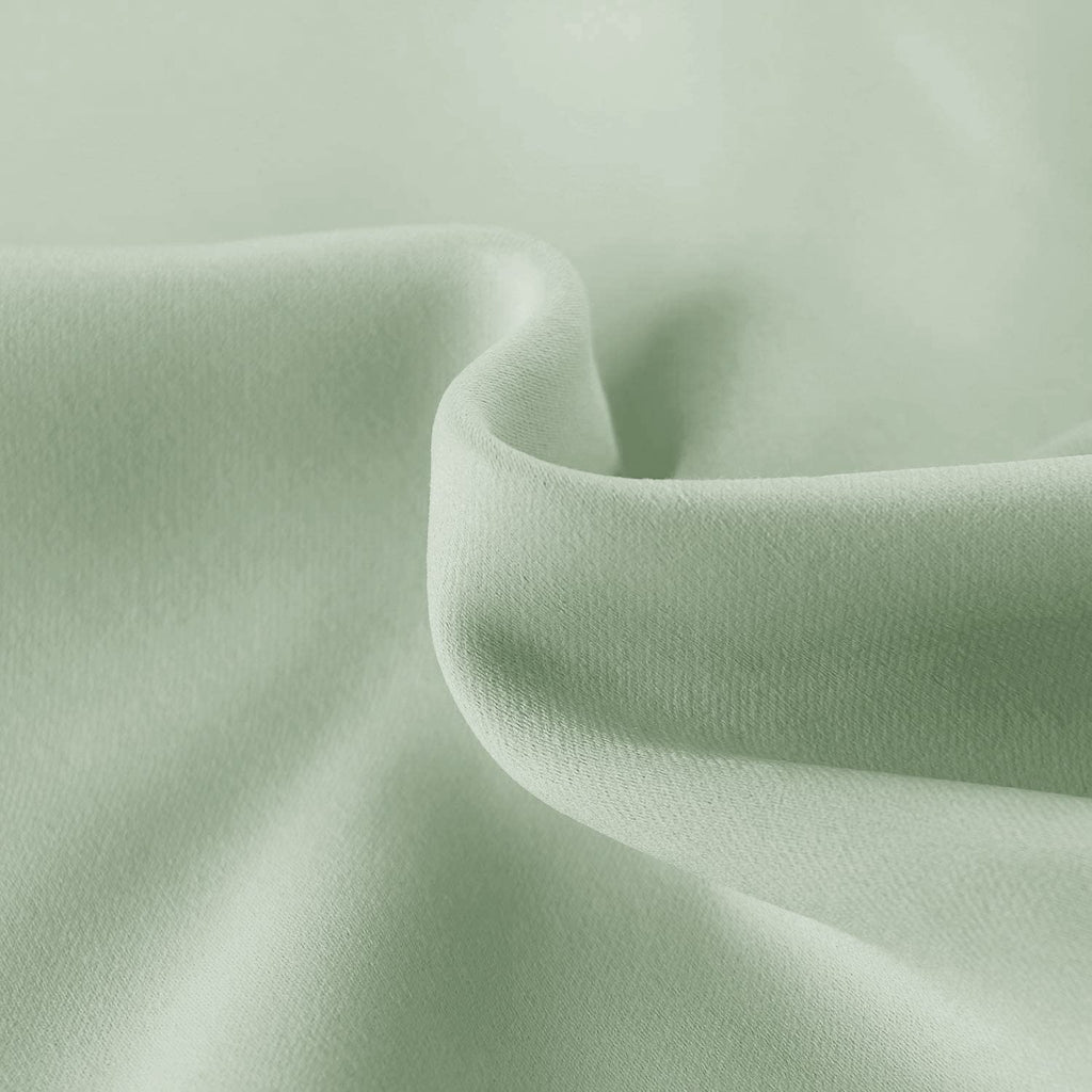 Hiasan Valance Curtains For Kitchen Blackout Thermal Insulated Solid Window Curtain Valance, Seafoam Green, 42 X 18 Inches, 1 Panel