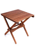 Byer Of Maine, Pangean Folding Wooden Table, Easy To Fold And Carry Wooden Camp Table, Match Pangean Furniture, 20' L X 20' W X 22' H