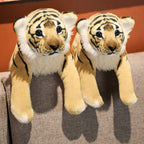 Gisqis Tiger Stuffed Animals, 19' Stuffed Tiger Animal Plush Toys Safari Cute Realistic Tiger Plush Gifts For Kids Soft Pillow