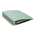 U Brands Poly Performance 1' Binders, Set Of 2, Olive Green, Expanding File Pocket, Silver Metal O-Rings