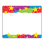 Trend Enterprises, Inc. Stars N Swirls Terrific Labels, 36 Ct