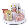 YouCopia SmoothSpin Turntable with 3 Bins, Rotating Lazy Susan Organizer