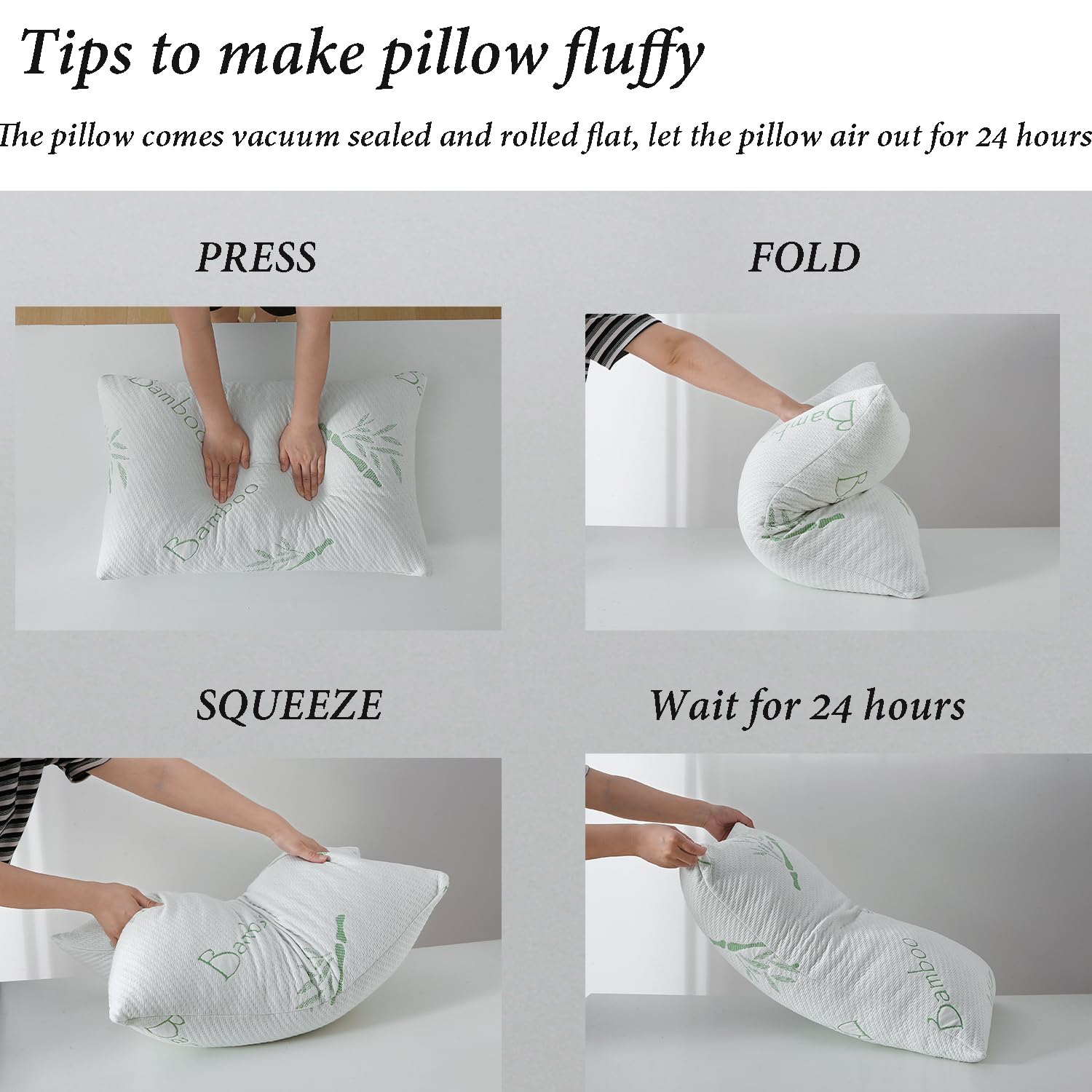 Single Memory Foam Pillows King Size Set Of 1, Cooling Rayon Pillow With Breathable Cover, Bed Pillow For Sleeping 1 Pack, Firm