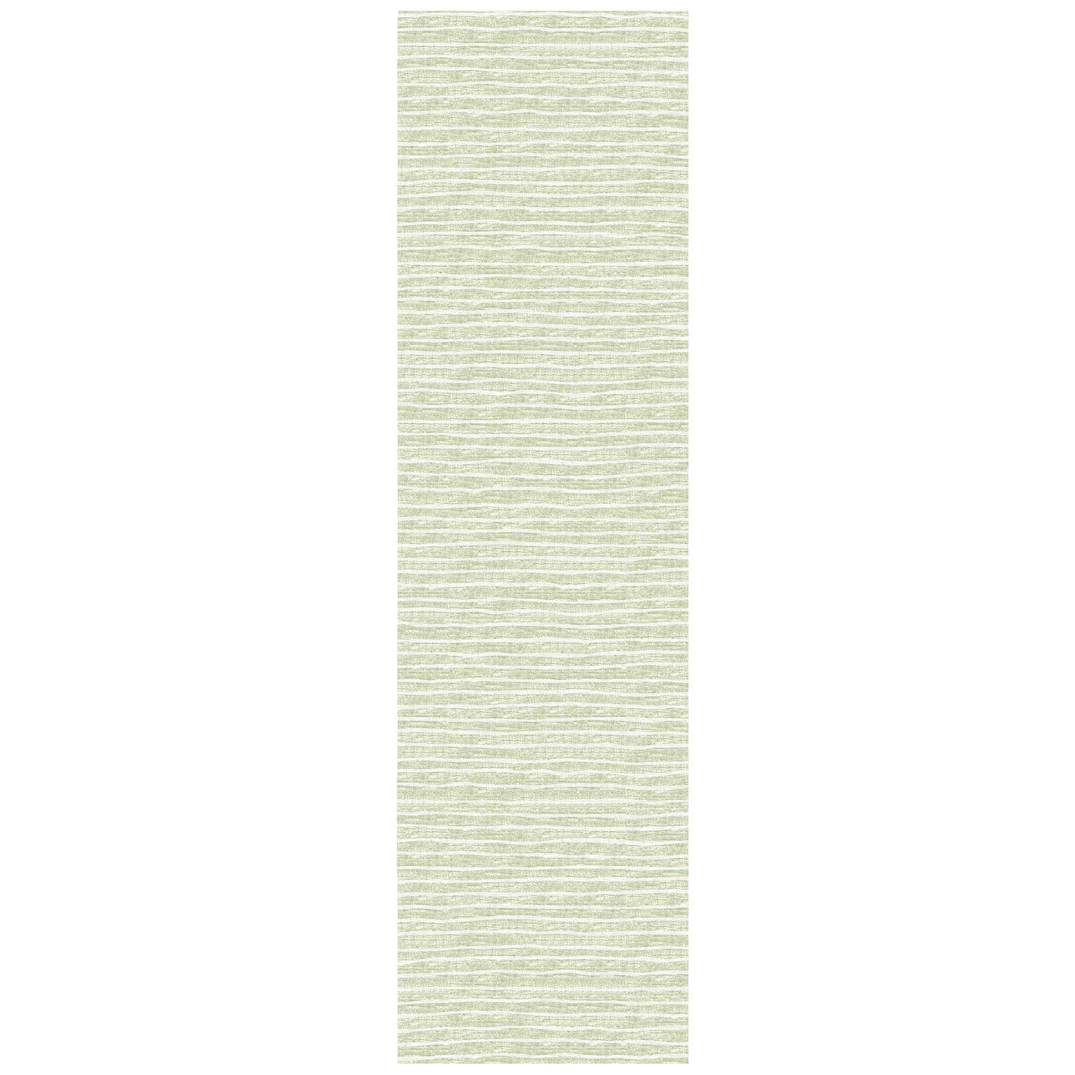 Dalyn Rugs Laidley La1 Green 2'3" X 7'6" Indoor Outdoor Runner Rug, Easy Clean, Machine Washable, Non Shedding, Hallway, Entry, Kitchen, Patio Rug