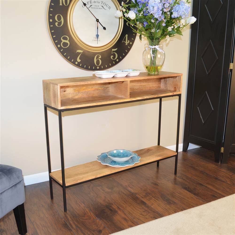 Carolina Cottage Edvin Console Table in Natural