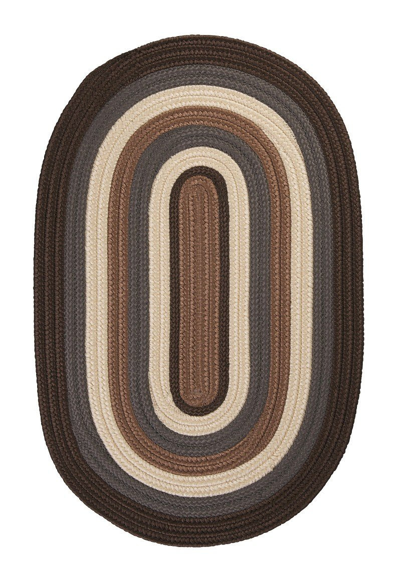 Colonial Mills Brooklyn Bn19 Brown Rug 4X4