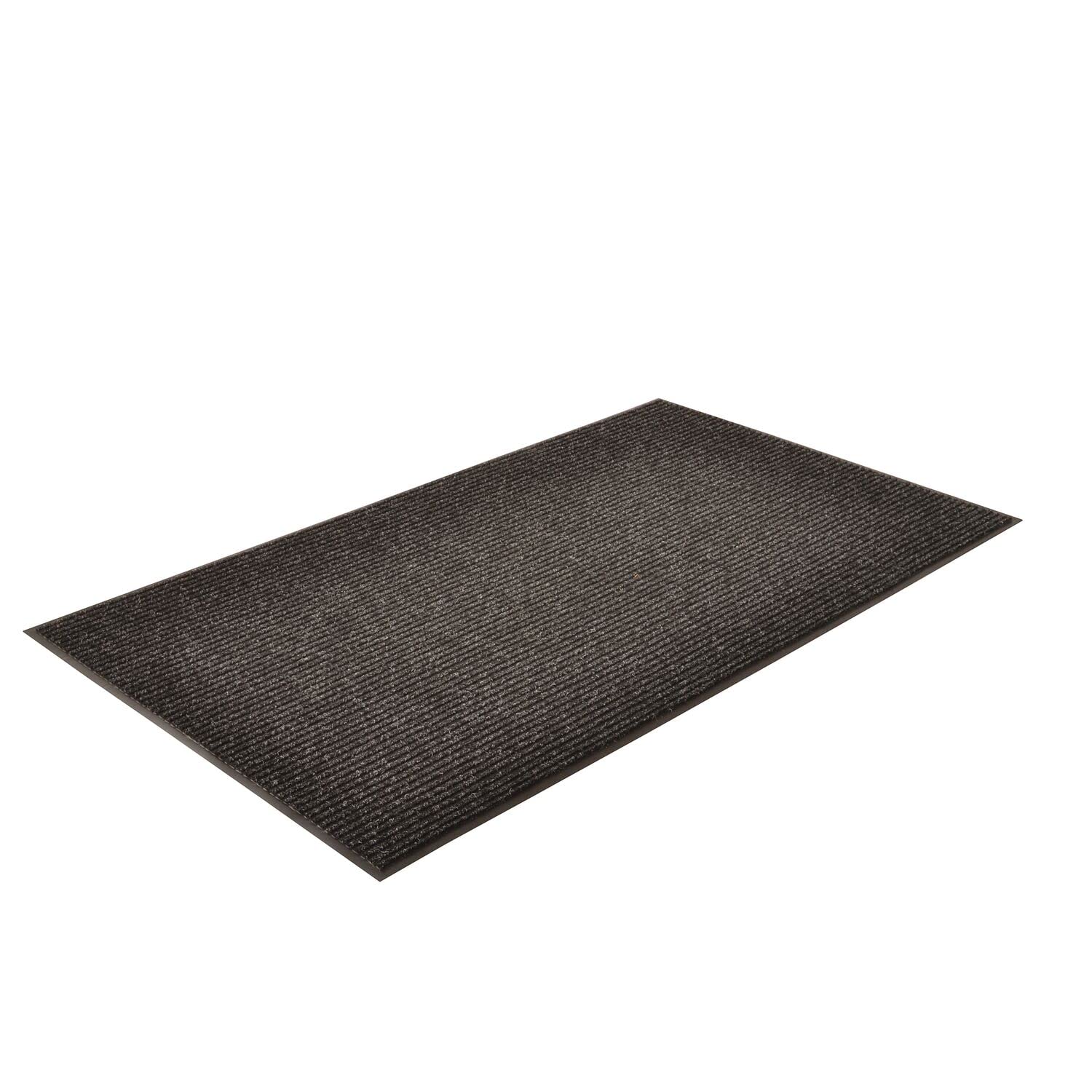 Notrax 117 Heritage Rib Entrance Mat, For Home Or Office, 2' X 3' Charcoal