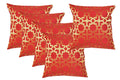 Durable Dupion Silk Decorative Square Throw Pillow Cover Cushion Case Sofa Chair (30 X 30 Cm)  Set Of 5 Pieces