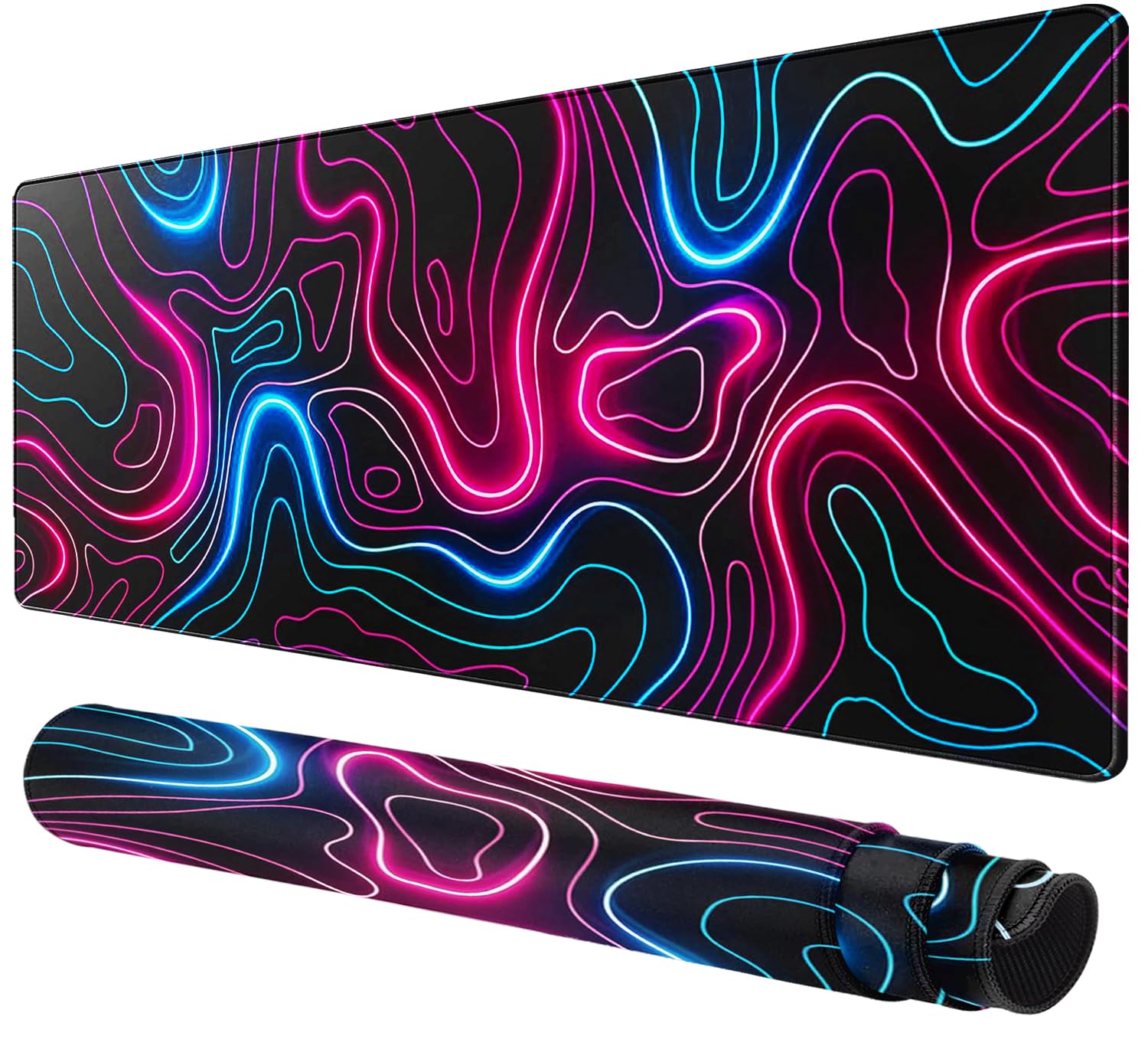 Mouse Pads For Desk - Extended 60X30Cm Gaming Mouse Pad With Anti-Slip Base, Desk Mat For Home, Office, Laptop, Computer (23.6X1