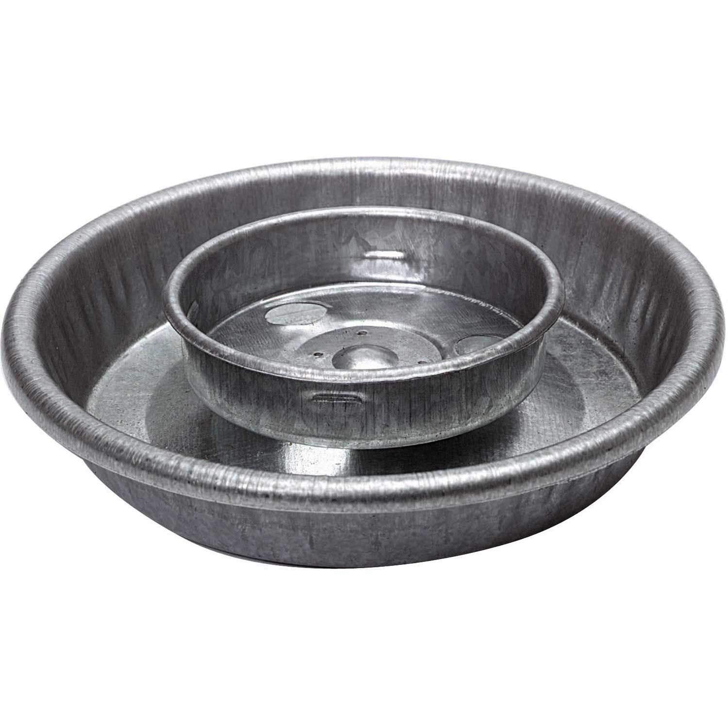 Little Giant Galvanized Mason Jar Waterer Base