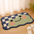 MODERN FAB Frog Super Soft Anti Skid Super Absorbent Mats Microfibre 2000 GSM Door Mats for Home/Bathroom/Bedroom/Kitchen/Floor