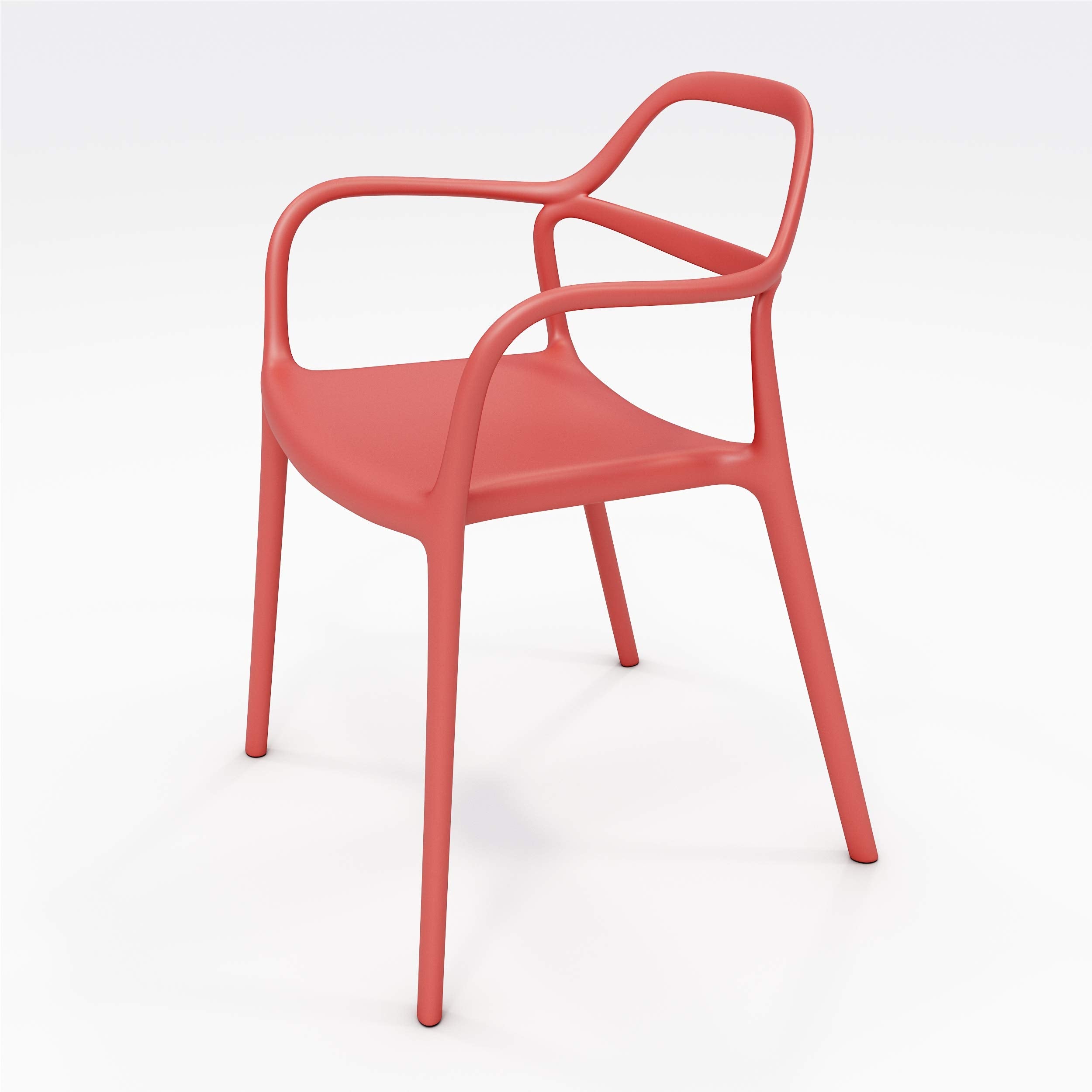Olio Designs Dali Indoor/Outdoor Chair, Poppy
