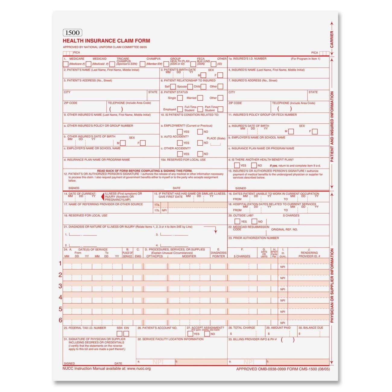 Tops Centers For Medicare And Medicaid Services (Cms) Forms